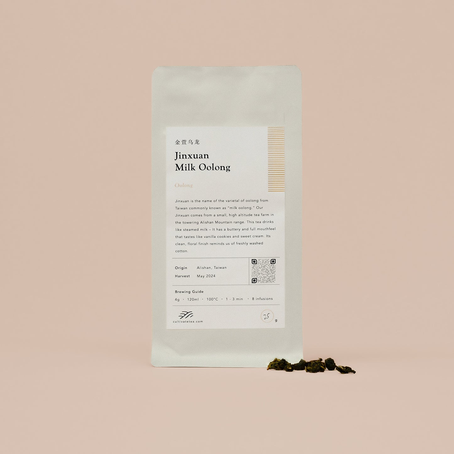 jinxuan milk oolong by cultivate tea