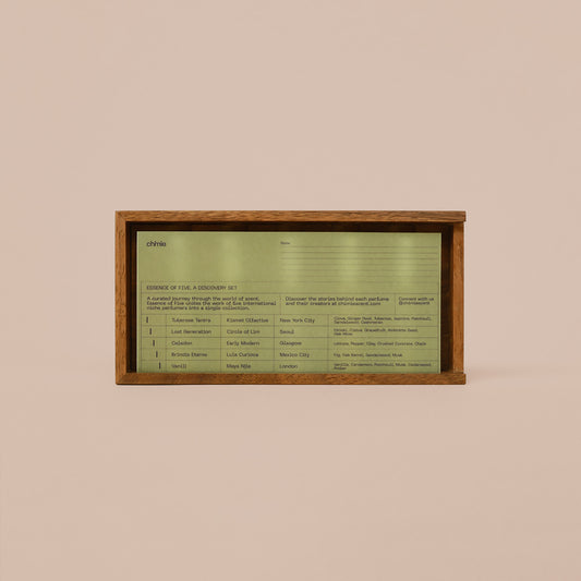 essence of five, a discovery set by chimie