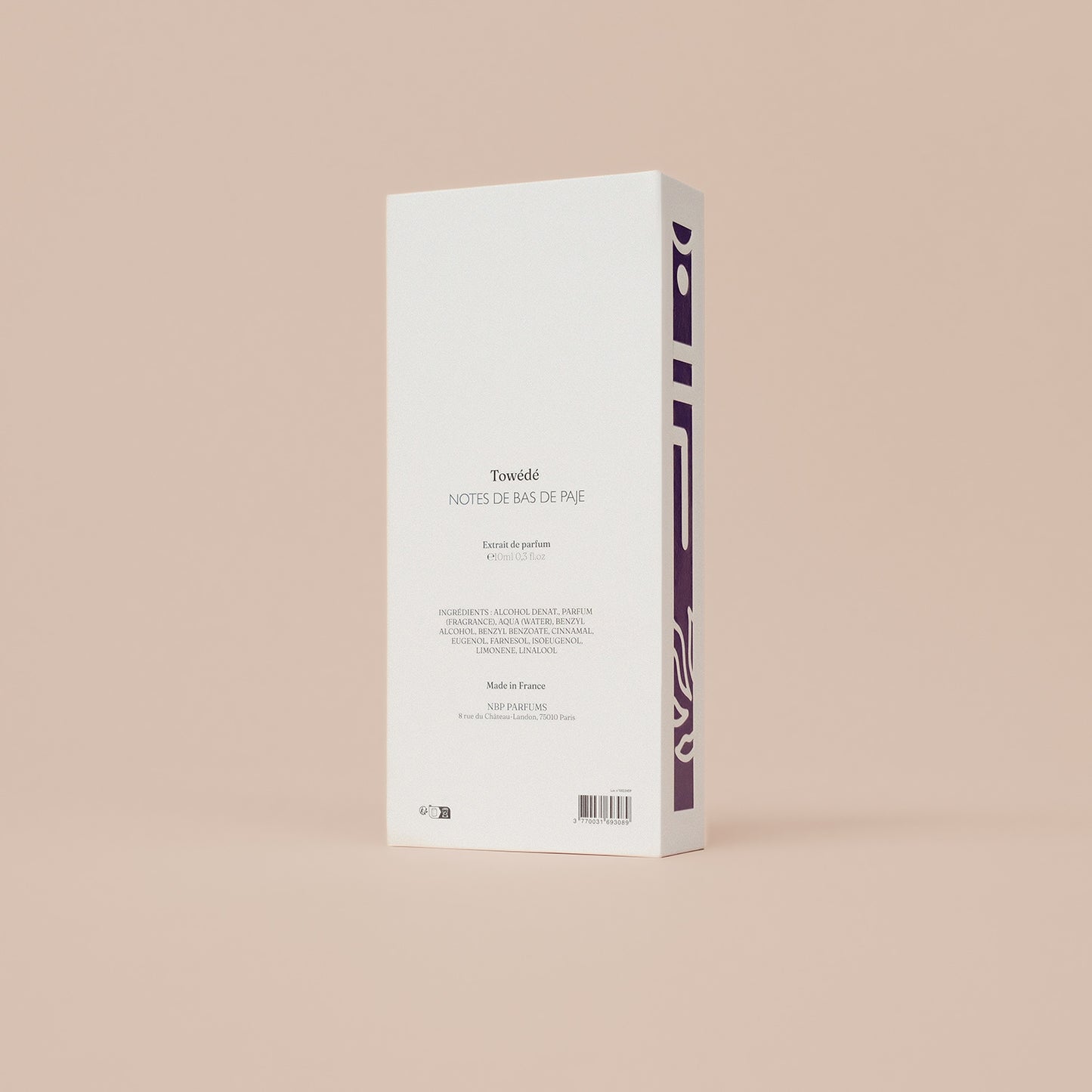 towédé extrait de parfum by notes de bas de paje