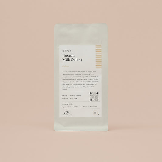 jinxuan milk oolong by cultivate tea