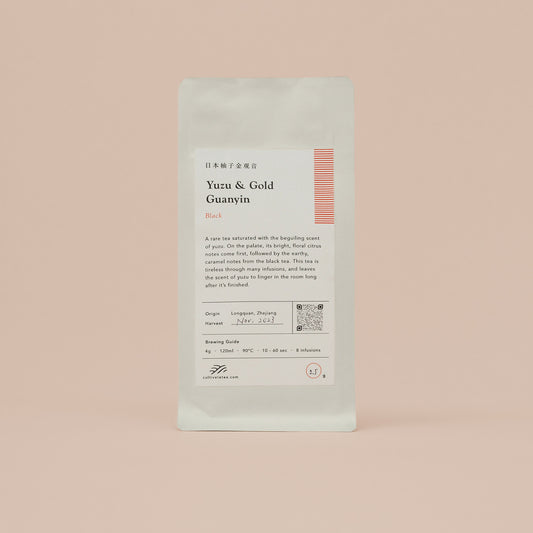 yuzu and gold guanyin tea by cultivate tea